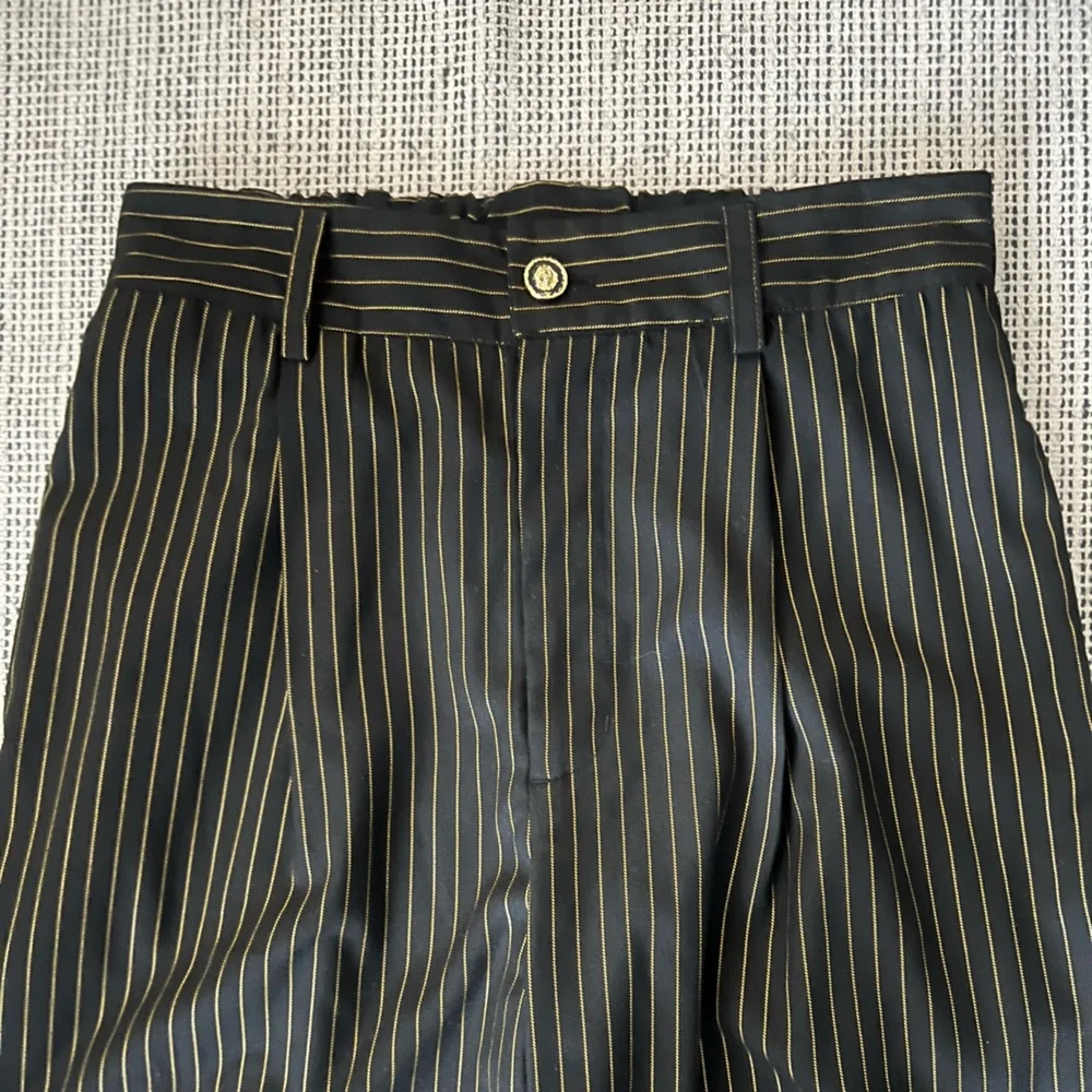 Alex & Sophia Pin Striped Trouser Pants